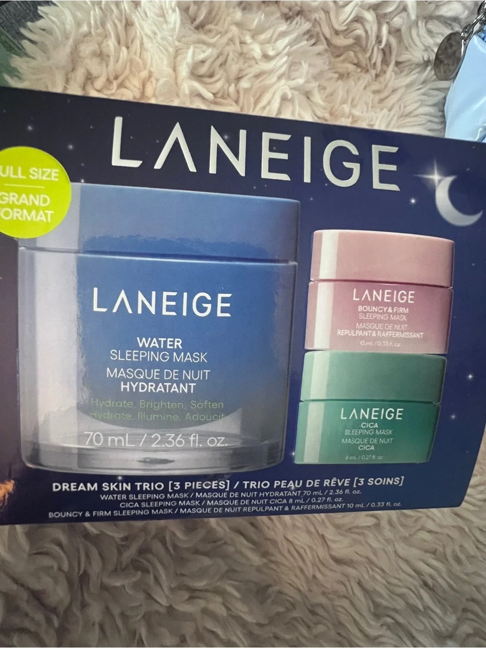 LANEIGE Dream Skin Trio Sleeping Mask Set